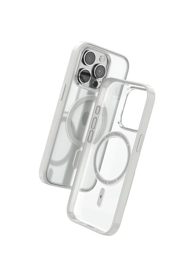 Magicool Venco Apple iPhone Uyumlu 15 Pro Max Joly Magsafe Kapak - Beyaz