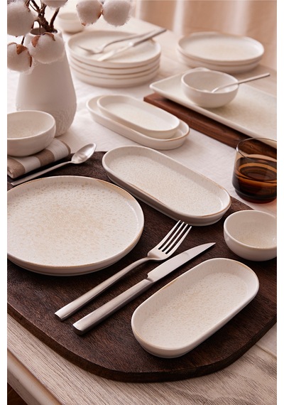 Kütahya Porselen Bone Nordic 15 Parça 6 Kişilik Kahvaltı Takımı 8 417663