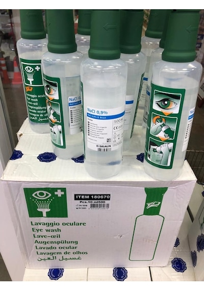 Braun Steril Göz Duşu Solüsyon Şişe 500 ML x 1 Adet