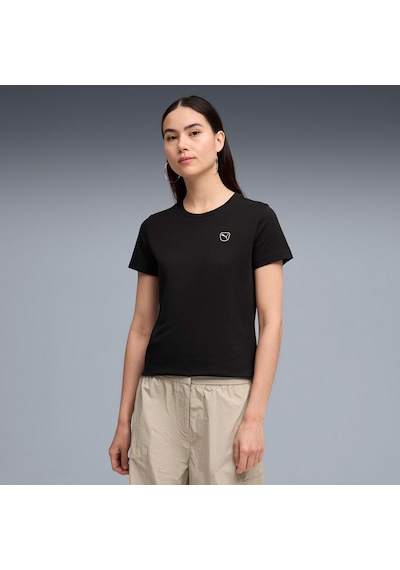 Puma Ess Elevated Tk Kadın Siyah T-shirt 695708