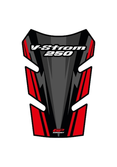 GP Kompozit  Suzuki V-Strom 250 2017-2020 Uyumlu Tank Pad Kırmızı