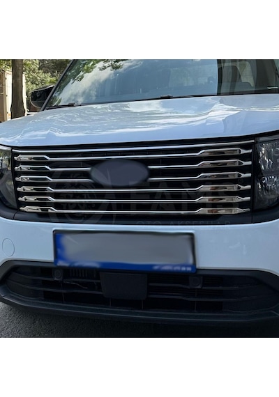 Ford Tourneo Courier Krom Ön Panjur 8 Parça 2024 Üzeri P.çelik