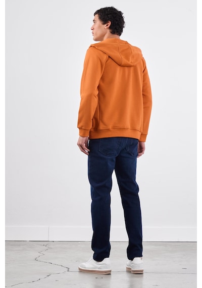 Dufy Kiremit Erkek Sweatshırt - Regular Fit Kiremit
