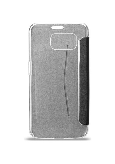Cellular Line Galaxy S6 İle Uyumlu Clear Book Kılıf Siyah Clearbookgals6k