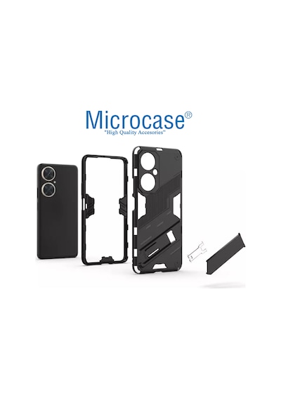 Huawei Nova 11i Matrix Serisi Armor Standlı Kılıf - Al3416