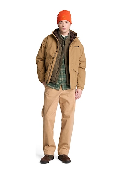 Timberland Weatherlıne Waterproof Insulated Jacket Erkek Ceket Tbc0yh6vakx1 Kahverengi