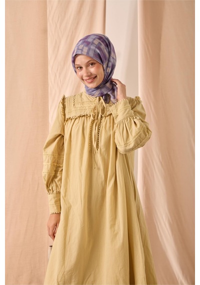 Silk Home Soft Eşarp 73096-29 Lila, Krem, Mor, Eflatun
