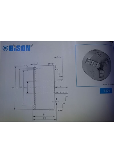 Bison 315X3 Torna Aynası Üniversal