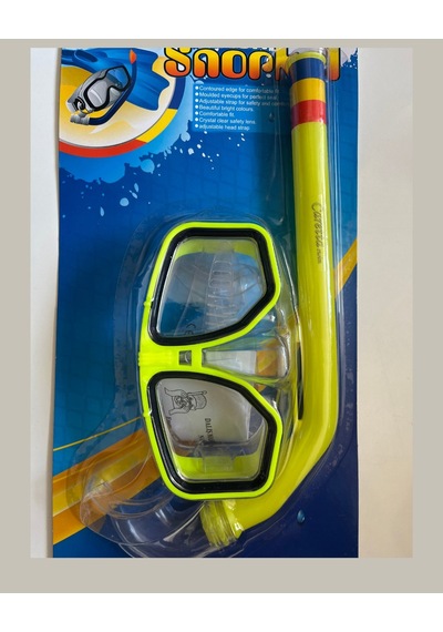 Şnorkel Set Sarı Renk 7 İle 14 Yaş Arası