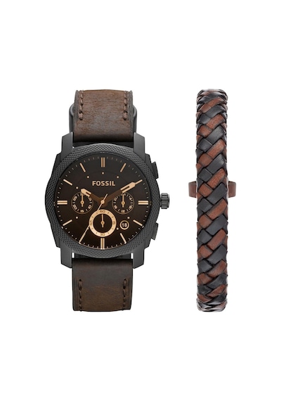 Fossil Ffs5251set Erkek Kol Saati Ve Bileklik Seti Ffs5251set Siyah