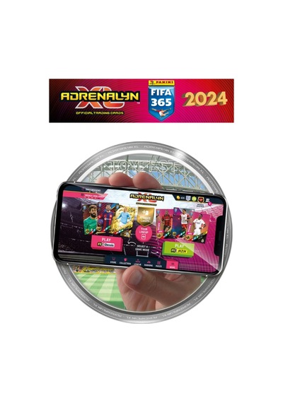 Panini Adrenalyn Fifa 365 - 2024 Dergi Albümü İçin - Metal Kutulu Futbolcu Kartları 1 Kutu