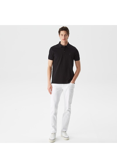 Nautica Nautıca Erkek Siyah Slım Fıt Kısa Kollu Polo K35052T 0Tb Siyah