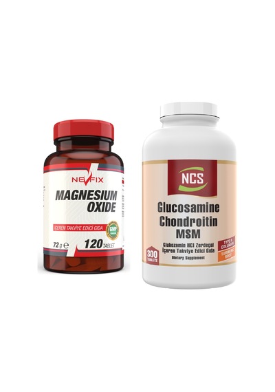 Ncs Glukozamin Kondroitin Msm 300 Tablet Magnezyum 120 Tablet