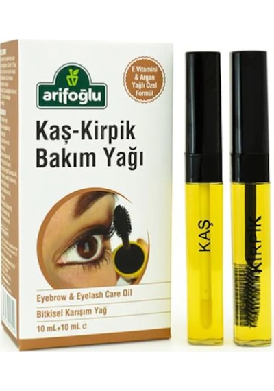 Arifoğlu Kaş Kirpik Bakım Yağı 10 ML + 10 ML