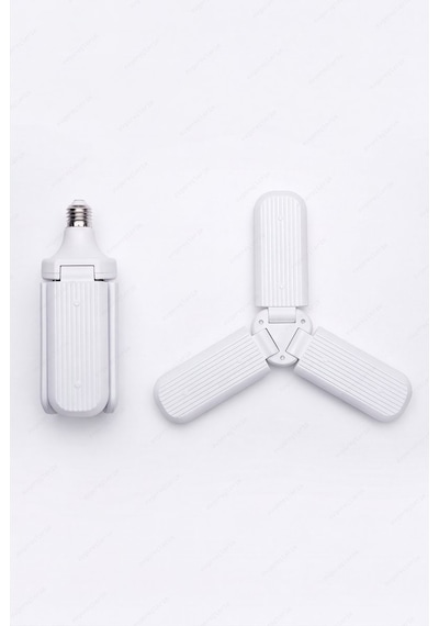 3 Kollu Katlanabilir Pervane Led Ampul E27 Duy Ayarlanabilir Tavan Lambası