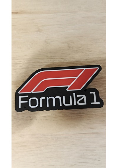 Formula1 F1 Dekoratif Aydınlatma Led Gece Lambası Çok Renkli