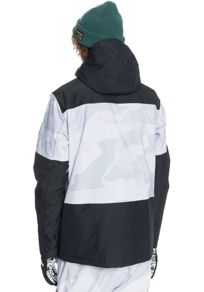 Quiksilver - Mıssıon Prınted Block Jk Renkli Beyaz