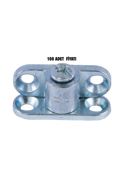 Metali Metal T Çektirme Çinko 100 Ad Krom