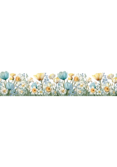 Ütü İle Bordür Rub On Transfer Kağıdı 150cm Rk195