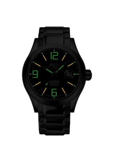 Ball Nm9050c-s1-bk Erkek Kol Saati Gümüş