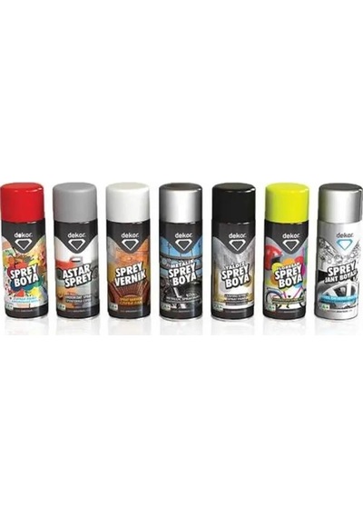 Dekor Sprey Boya Akrilik 400ML Metal Ahşap