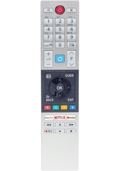 Toshiba Ct-8543 Uyumlu Led Televizyon Kumandası Netflix