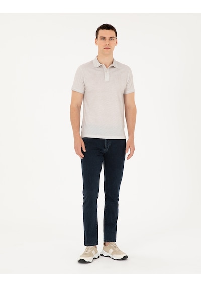 Pierre Cardin Erkek Bej Tişört 50288926-vr011 Bej