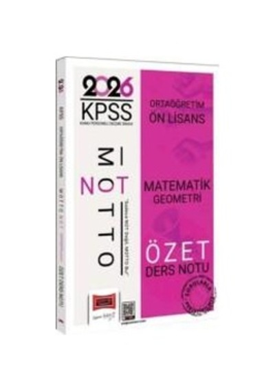 Kpss 2026 Ortaöğretim Ön Lisans Matematik Geometri Özet Ders Notu - Yargı