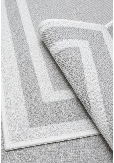 Modern Sisal 8001 Gri Krem Leke Tutmayan Kaymaz Taban Salon Mutfak Koridor Balkon Halısı