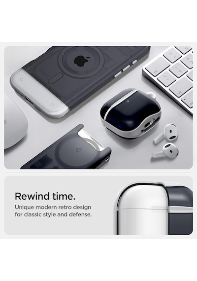 Airpods 4 İle Uyumlu Kılıf Classic C1 Graphite - Acs08645
