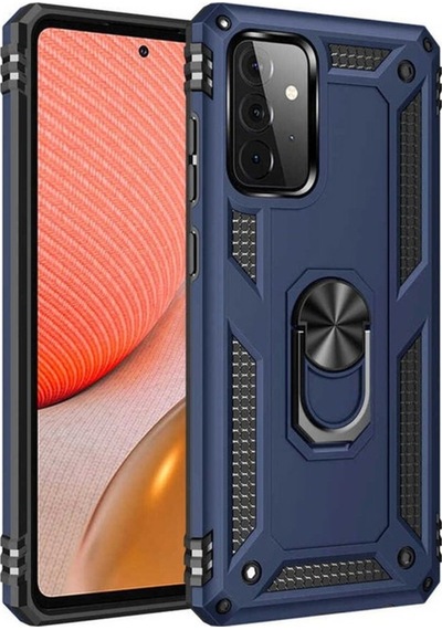 Galaxy Uyumlu A52 Kılıf Zore Vega Kapak Mavi