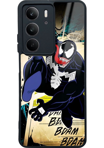Oppo Realme C75 Venom Tasarımlı Glossy Telefon Kılıfı Çok Renkli