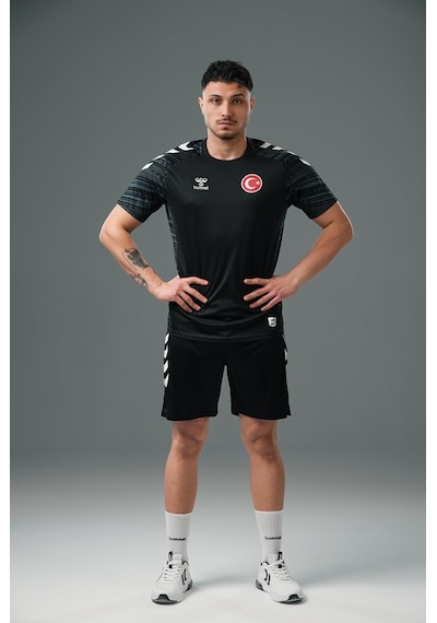 Hummel Milli Takım Line Antrenman Tişört Siyah