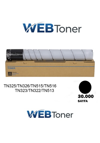 Web Toner Wt-tn325/326,minolta Bizhub 308 Tn325 Tn326 30k Sayfa Muadil Toner