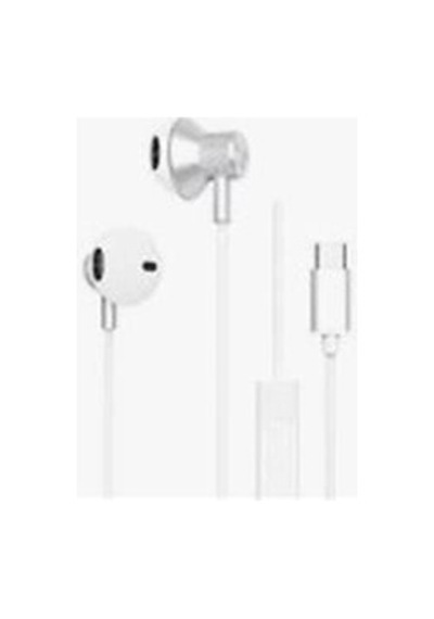 S-link Sl-tpk05 Typec Telefon Uyumlu Metal Beyaz Kulak İçi Mikrofonlu Kulaklık