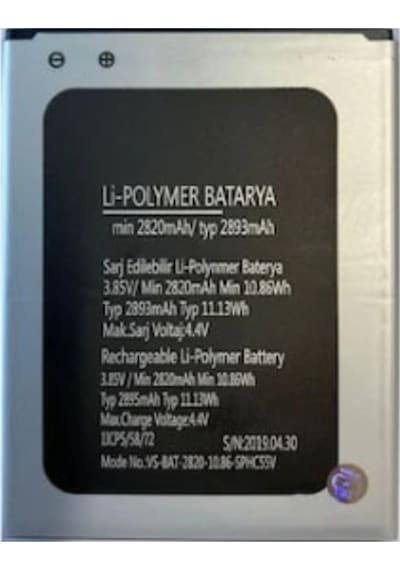 Vestel Uyumlu Venüs E4 Pil Batarya Vs-Bat-2820