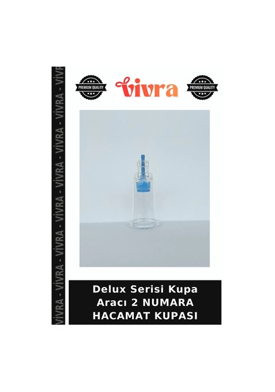Delux Serisi Kupa Aracı 2 Numara Hacamat Kupası