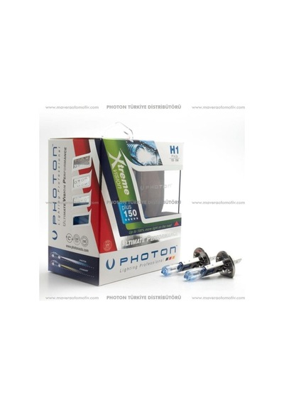 H1 12v 55w Xtreme Vision %150 Fazla Işık Serisi