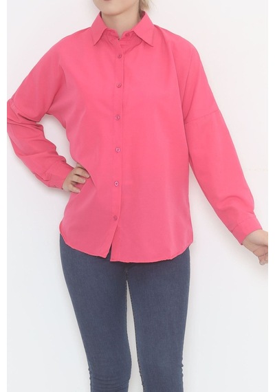 Bensu Store - Salaş Gömlek Fuşya - 293.1247. 001