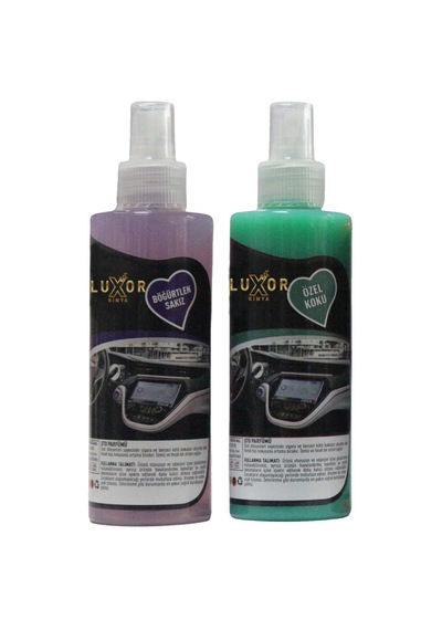 Luxor Kimya Böğürtlen Sakız ve Özel Oto Kokusu 2x200 ML