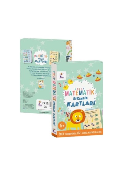 Kolay Matematik Etkinlik Kartları - Ezjı-721941