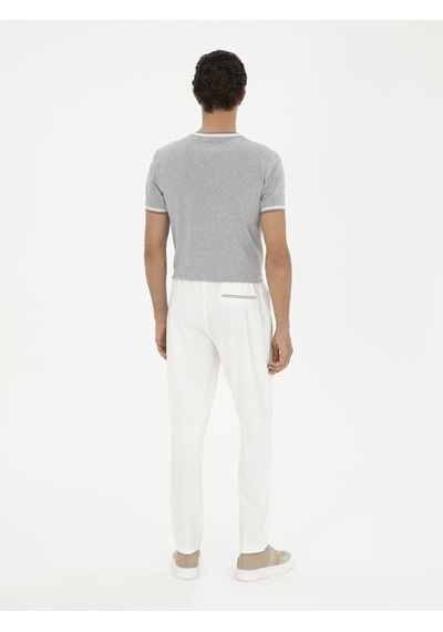 Cacharel Beyaz Slim Fit Eşofman Altı