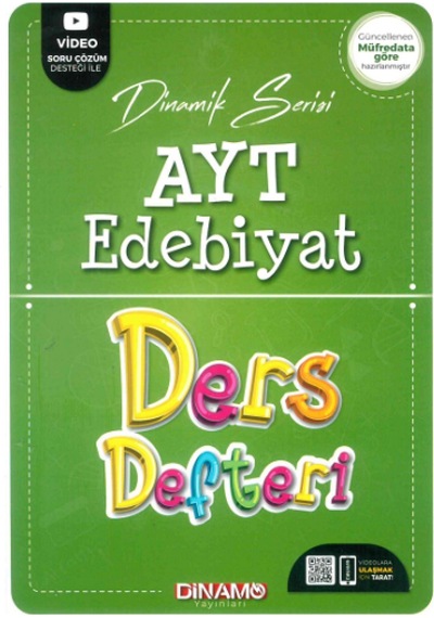 Yks Ayt Edebiyat Ders Defteri Dinamik Serisi