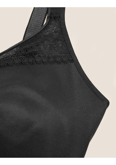 Marks & Spencer Balensiz Toparlayıcı Pamuklu Sütyen T33008000 Siyah