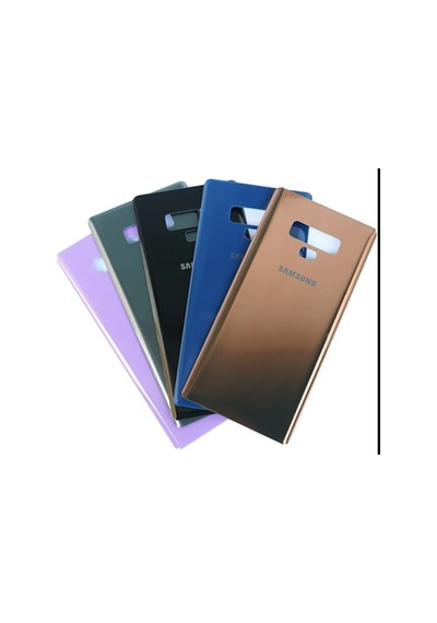 Samsung Uyumlu Galaxy Note 9 N960 Arka Kapak Pil Batarya Kapağı Mavi