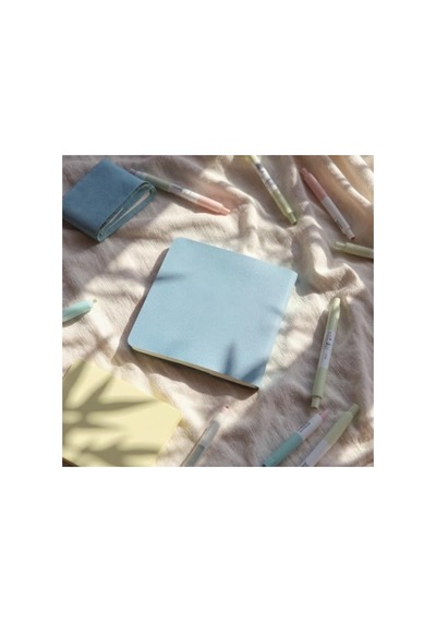 Pu Deri 16.5x16.5 Cm Çizgisiz Not Defteri, 96 Yaprak 124-Pembe