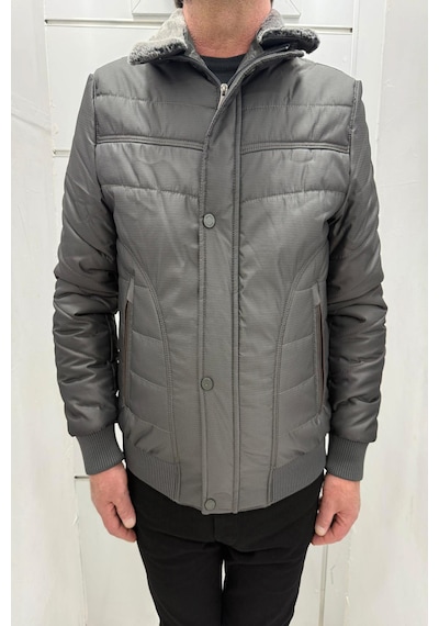 Santa Marco Muratti Dmctekstil Erkek Mrc-377 Hakim Yaka Spor Kesim Dar Kalıp Yakası Kürklü Kışlık Mont Antrasit Santa Marco Muratti Dmctekstil Erkek Mrc-377 Hakim Yaka Spor Kesim Dar Kalıp Yakası Kürklü Kışlık Mont Antrasit