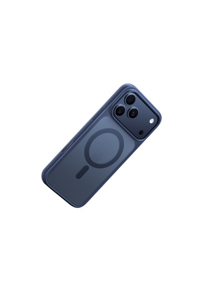 Torras Apple iPhone Uyumlu 17 Pro Guardian Magsafe Kılıf Lacivert