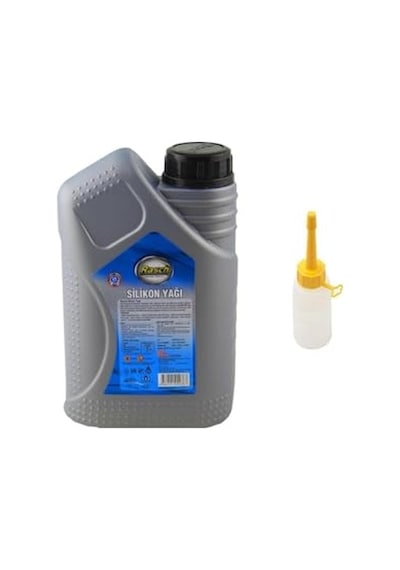 İşkur Makina Isıya Karşı Dayanıklı Sıvı Silikon Yağı - Koşu Bandı Bakım Yağı 1 Litre, 785614014729 Açık Kırmızı