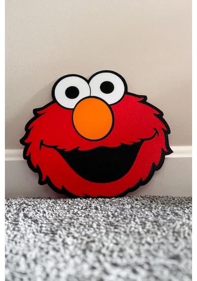 Elmo Tasarımlı Gece Lambası Çok Renkli